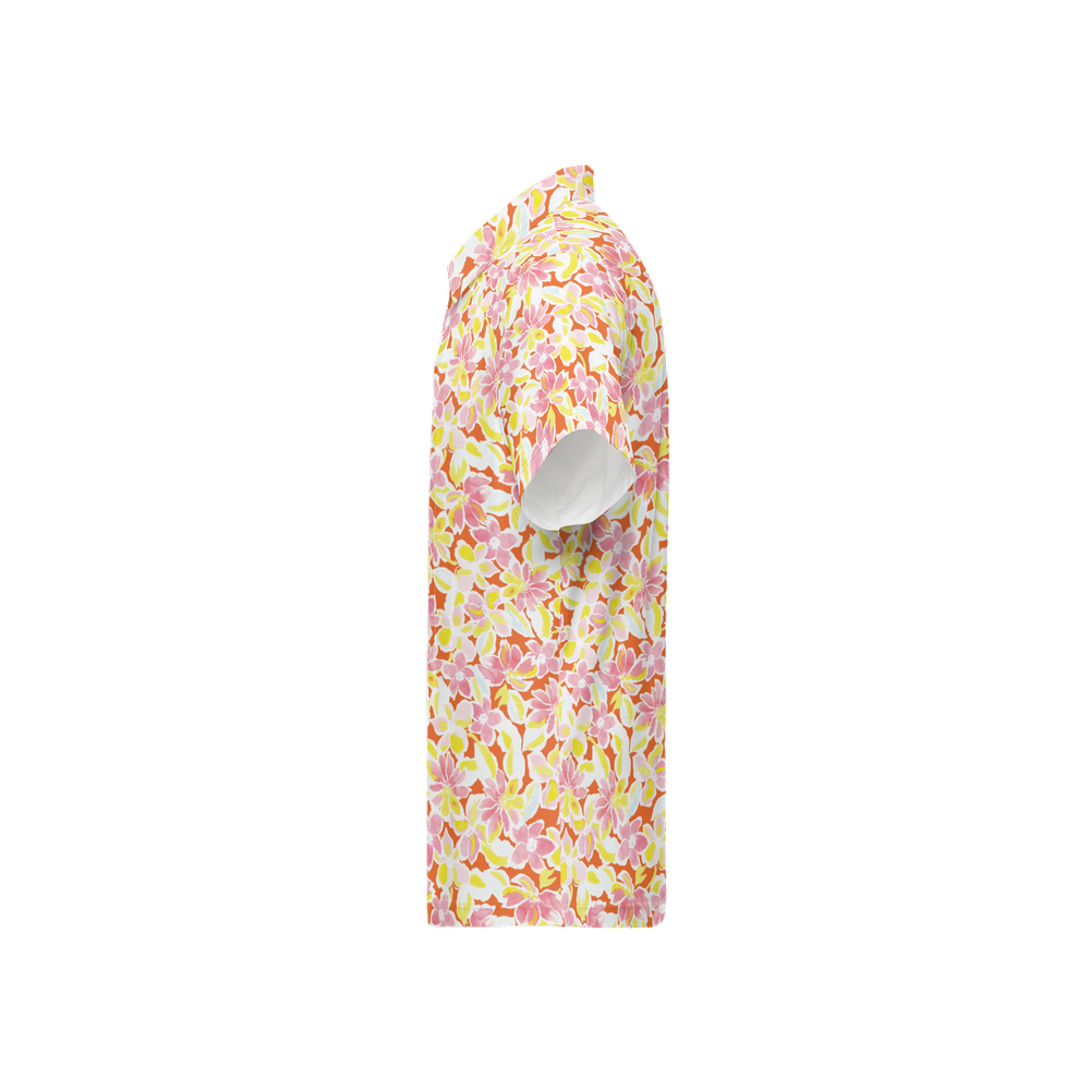 Floral Savvy - Men's Luxury Sport fit Short-Sleeve Polo Shirt