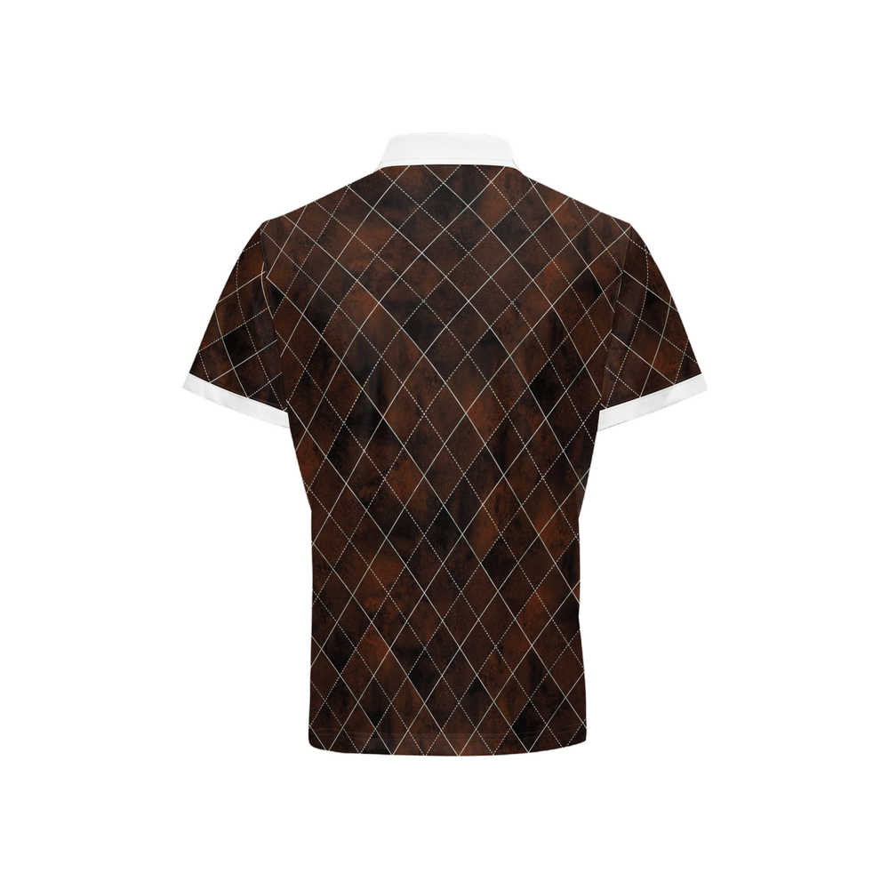 Suede Savvy - Men's Luxury Sport fit Short-Sleeve Polo Shirt