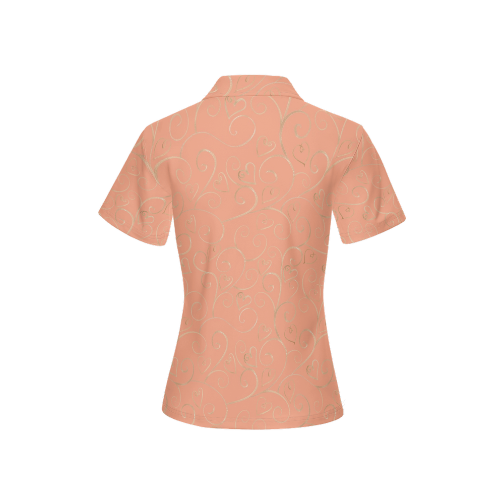 Stay Lovely - Women's Luxury Sport fit Short-Sleeve Polo Shirt