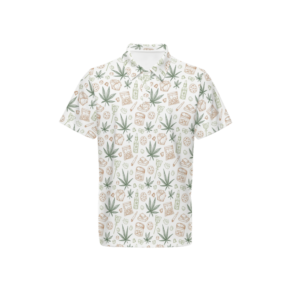 Bob Marley Savvy - Men's Luxury Sport fit Short-Sleeve Polo Shirt