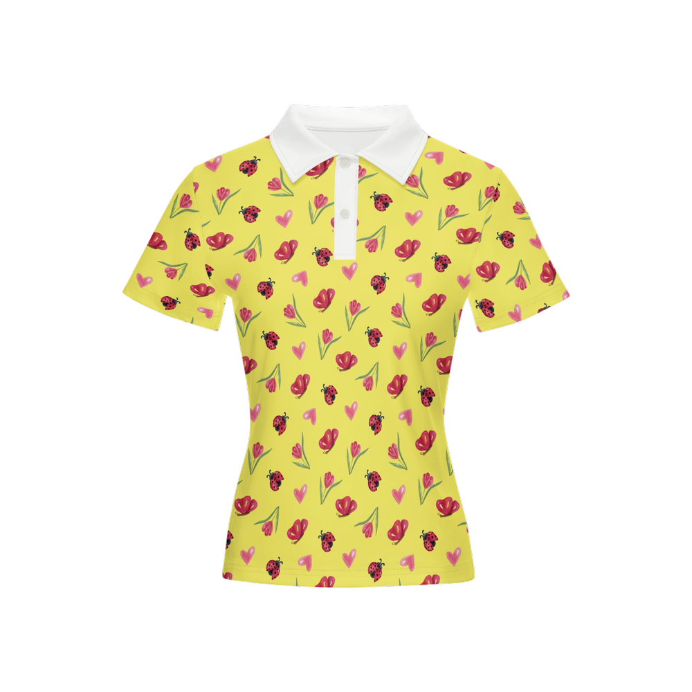 Lady Buggin' - Women's Luxury Sport fit Short-Sleeve Polo Shirt