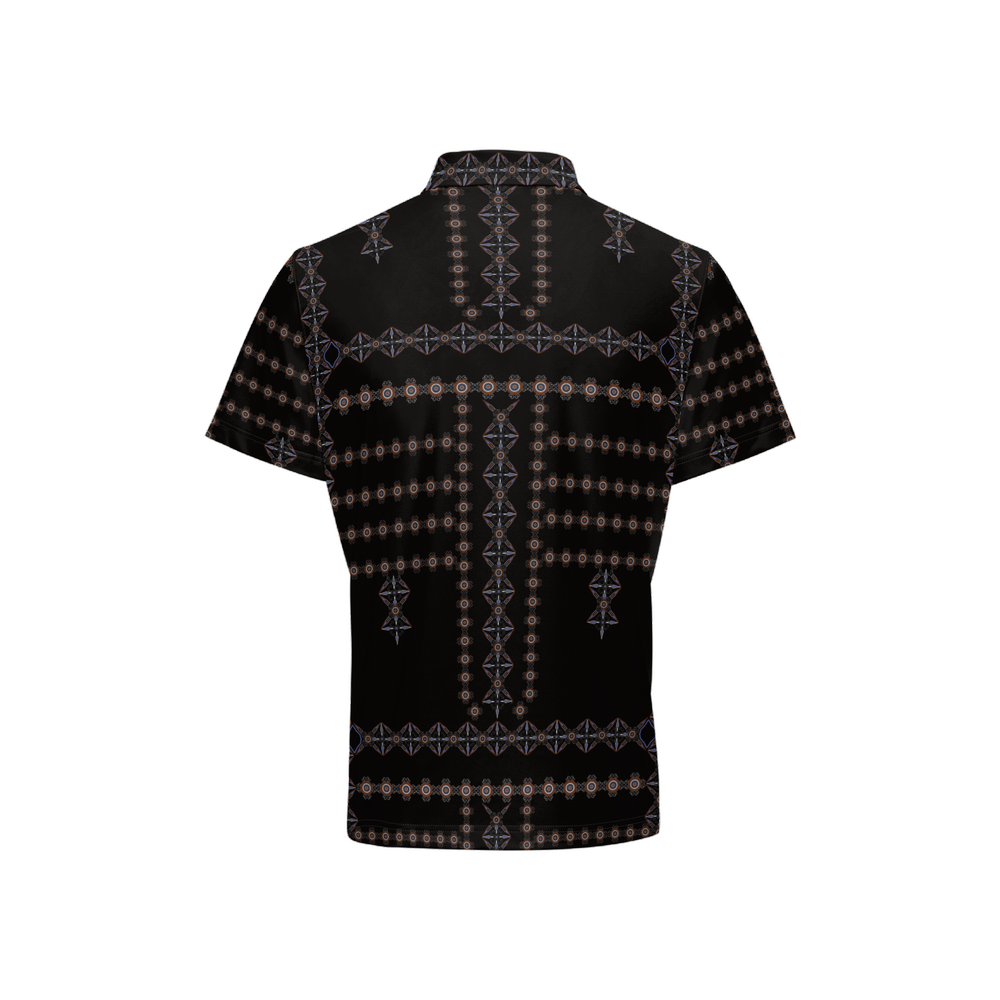 Black Mamba - Men's Luxury Sport fit Short-Sleeve Polo Shirt