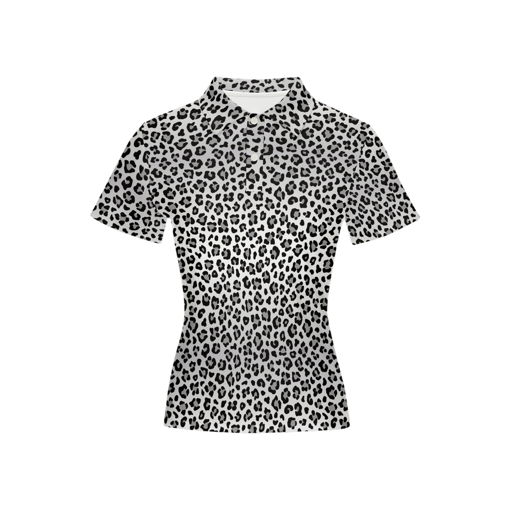 White Lion - Women's Luxury Sport fit Short-Sleeve Polo Shirt