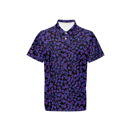 Purple Mamba - Men's Luxury Sport fit Short-Sleeve Polo Shirt