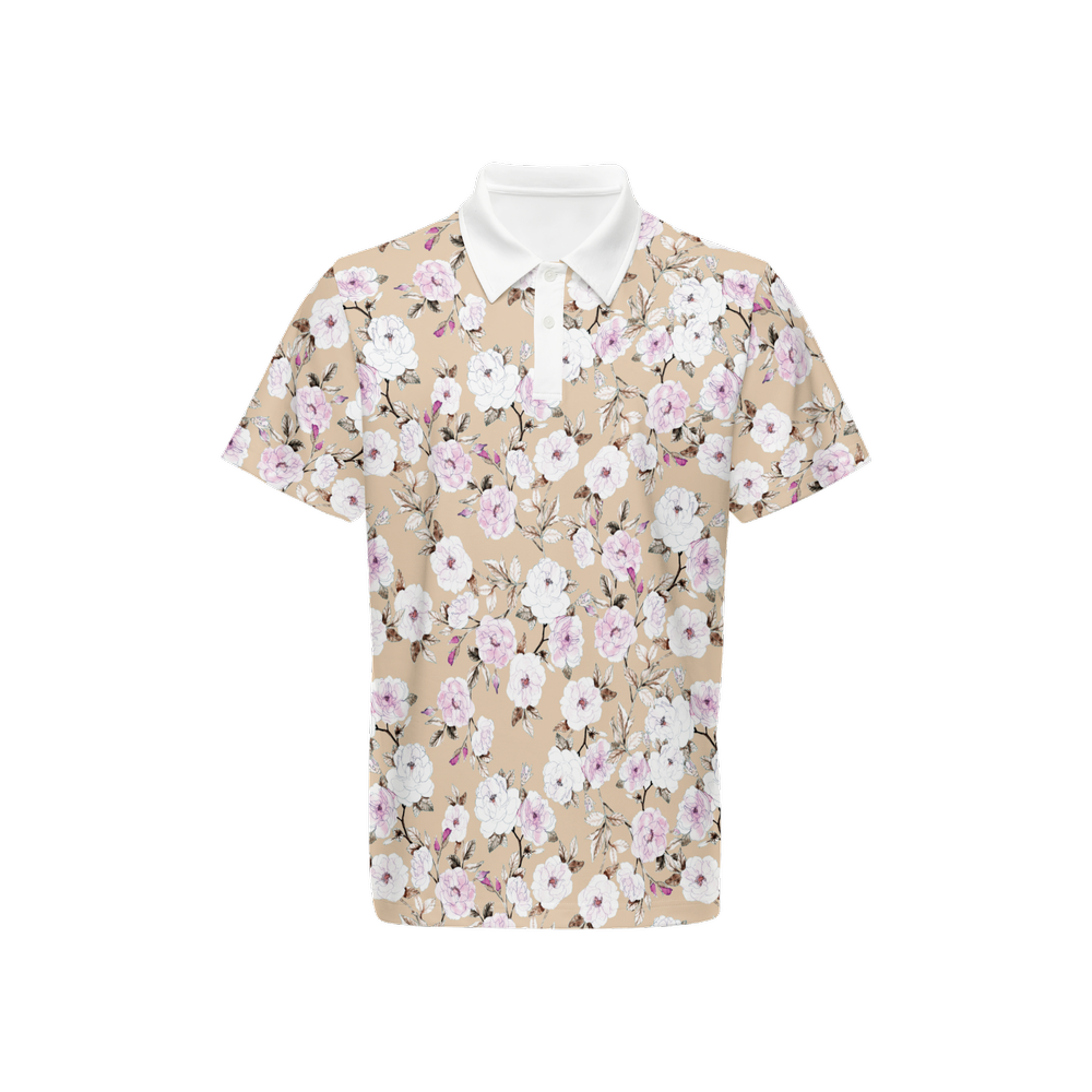Romance Savvy - Men's Luxury Sport fit Short-Sleeve Polo Shirt