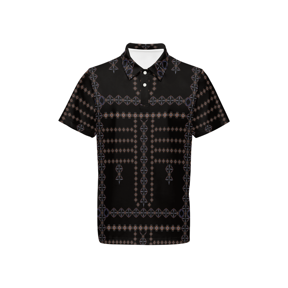 Black Mamba - Men's Luxury Sport fit Short-Sleeve Polo Shirt