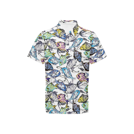 Fisherman Savvy- Men's Luxury Sport fit Short-Sleeve Polo Shirt